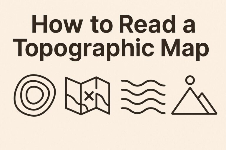 How to Read a Topographic Map: A Beginner’s Guide