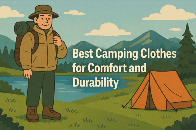 Best Camping Clothes for Comfort and Durability