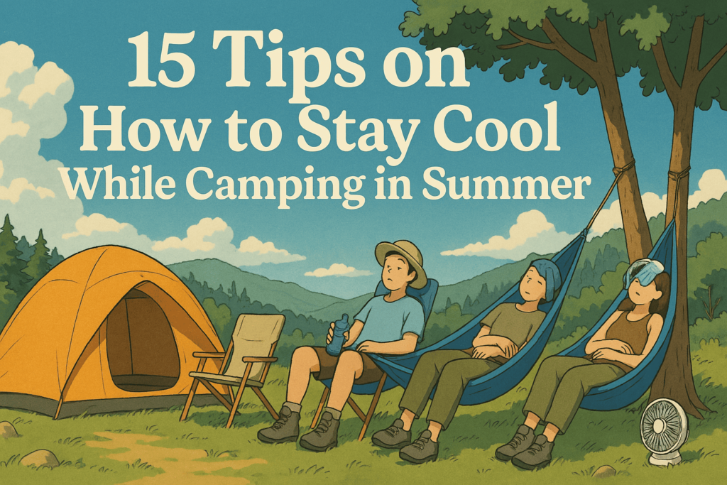 15 Tips on How to Stay Cool While Camping in Summer