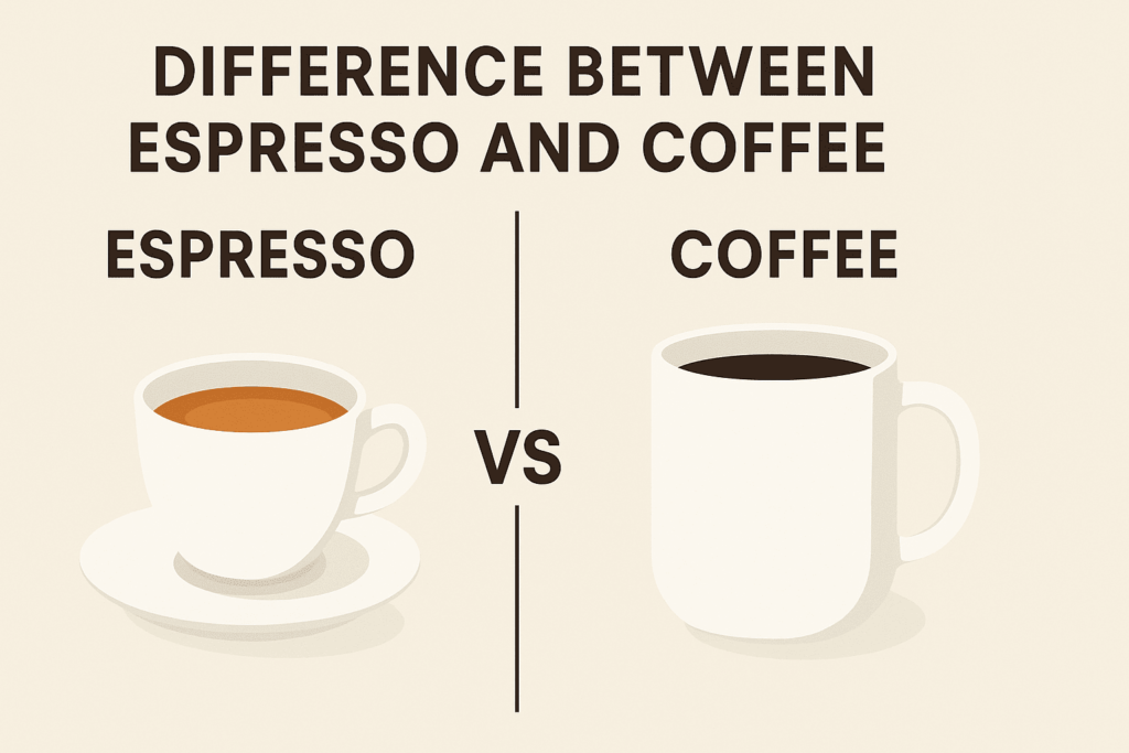 Difference Between Espresso and Coffee: The Essential Guide