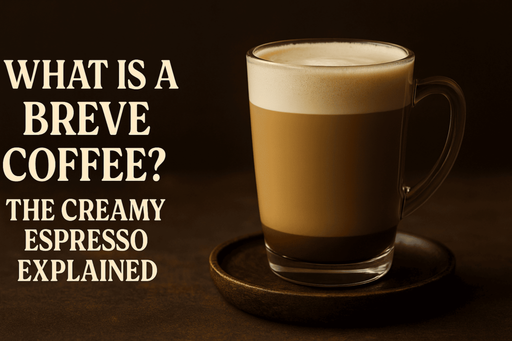 What Is a Breve Coffee? The Creamy Espresso Explained