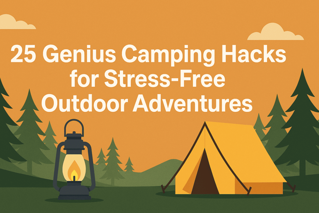 25 Genius Camping Hacks for Stress-Free Outdoor Adventures
