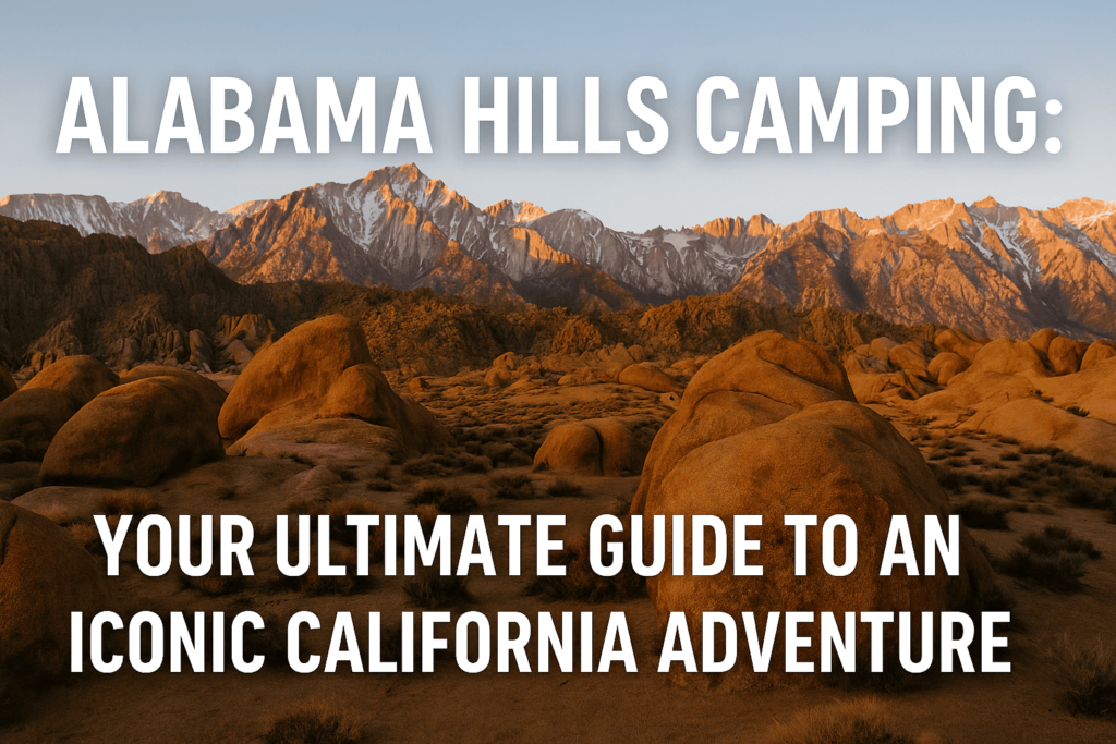Alabama Hills Camping: Your Ultimate Guide to an Iconic California Adventure