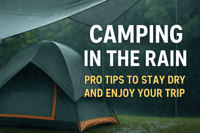 Camping in the Rain: 21 Pro Tips to Stay Dry and Enjoy Your Trip