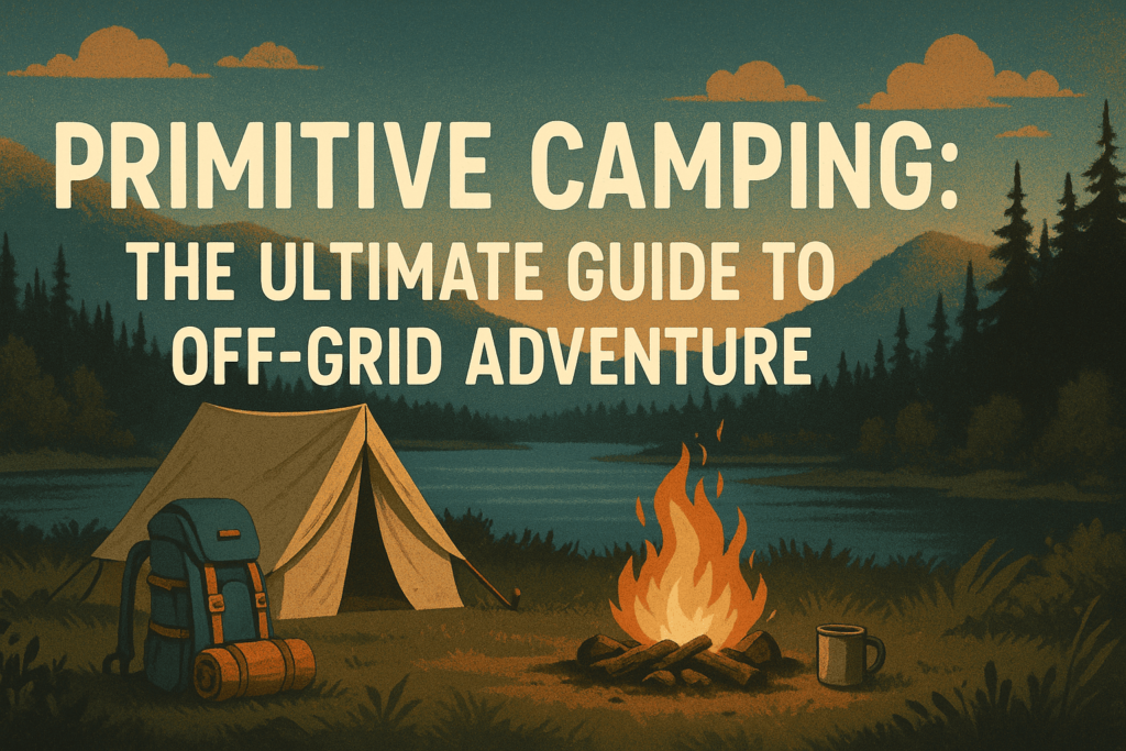 Primitive Camping: The Ultimate Guide to Off-Grid Adventure