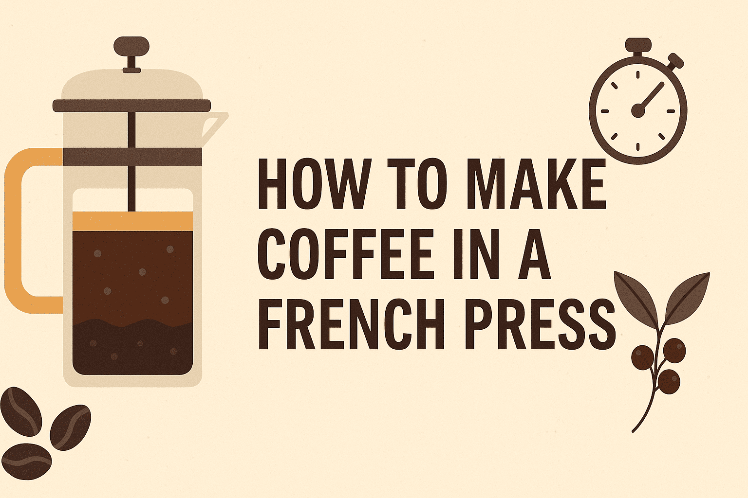 How to Make Coffee in a French Press: The In-Depth Guide