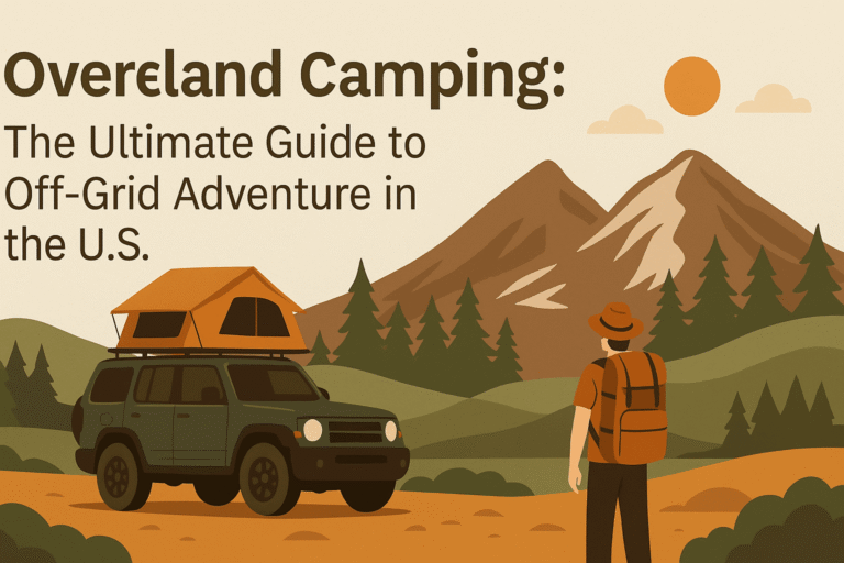 Overland Camping: The Ultimate Guide to Off-Grid Adventure in the U.S.