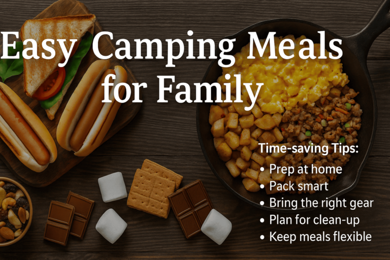 Easy Camping Meals for Family: 25 Simple Recipes & Time-Saving Tips