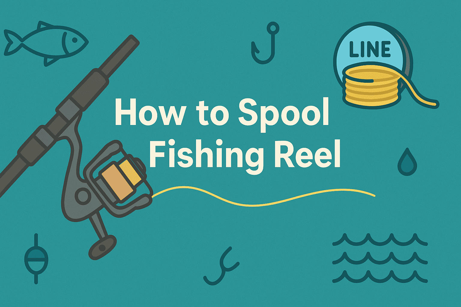 How to Spool a Fishing Reel (Spinning & Baitcasting Guide)