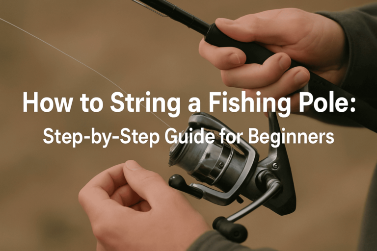 How to String a Fishing Pole: Step-by-Step Guide for Beginners