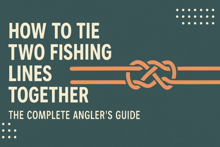 how to tie two fishing lines together
