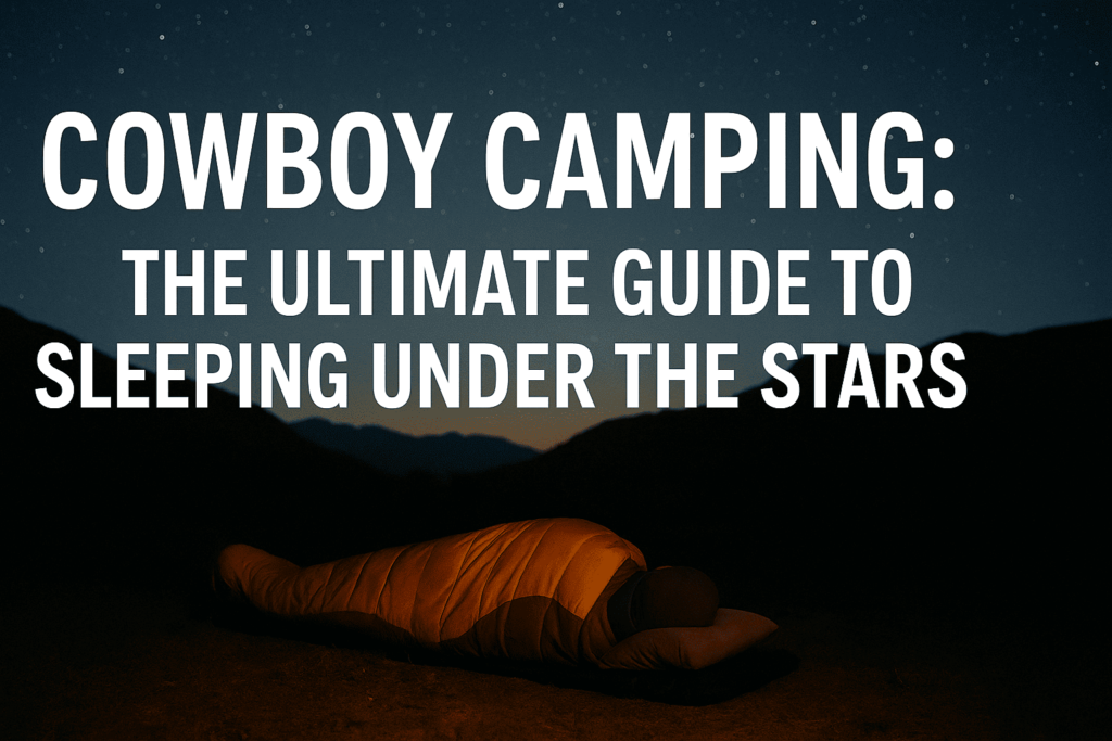Cowboy Camping: The Ultimate Guide to Sleeping Under the Stars