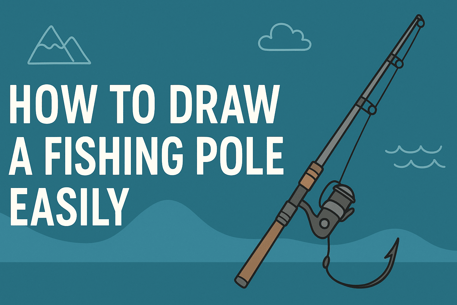How to Draw a Fishing Pole Easily: Step-by-Step Guide