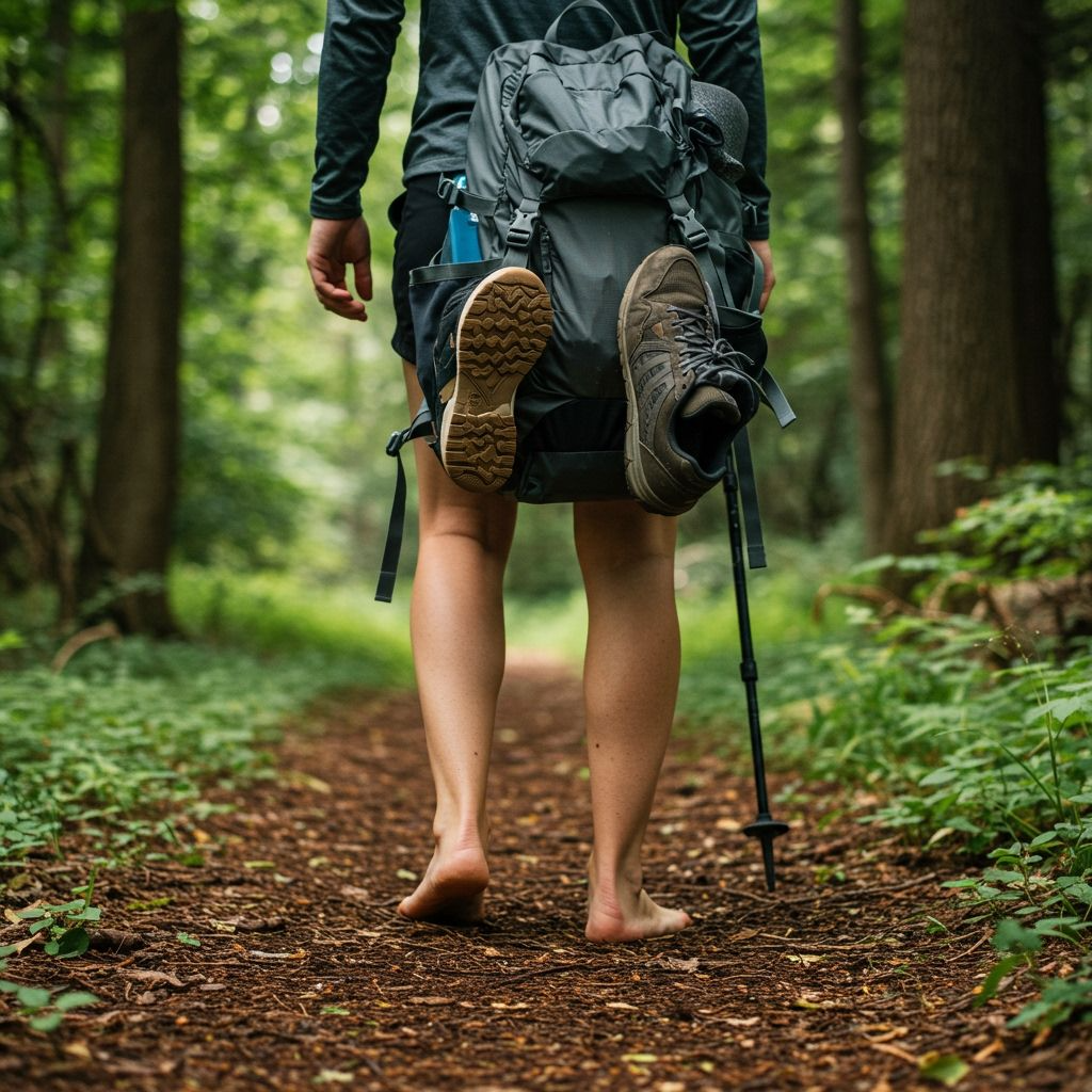 Barefoot Hiking: The Complete Guide to Natural Trail Walking