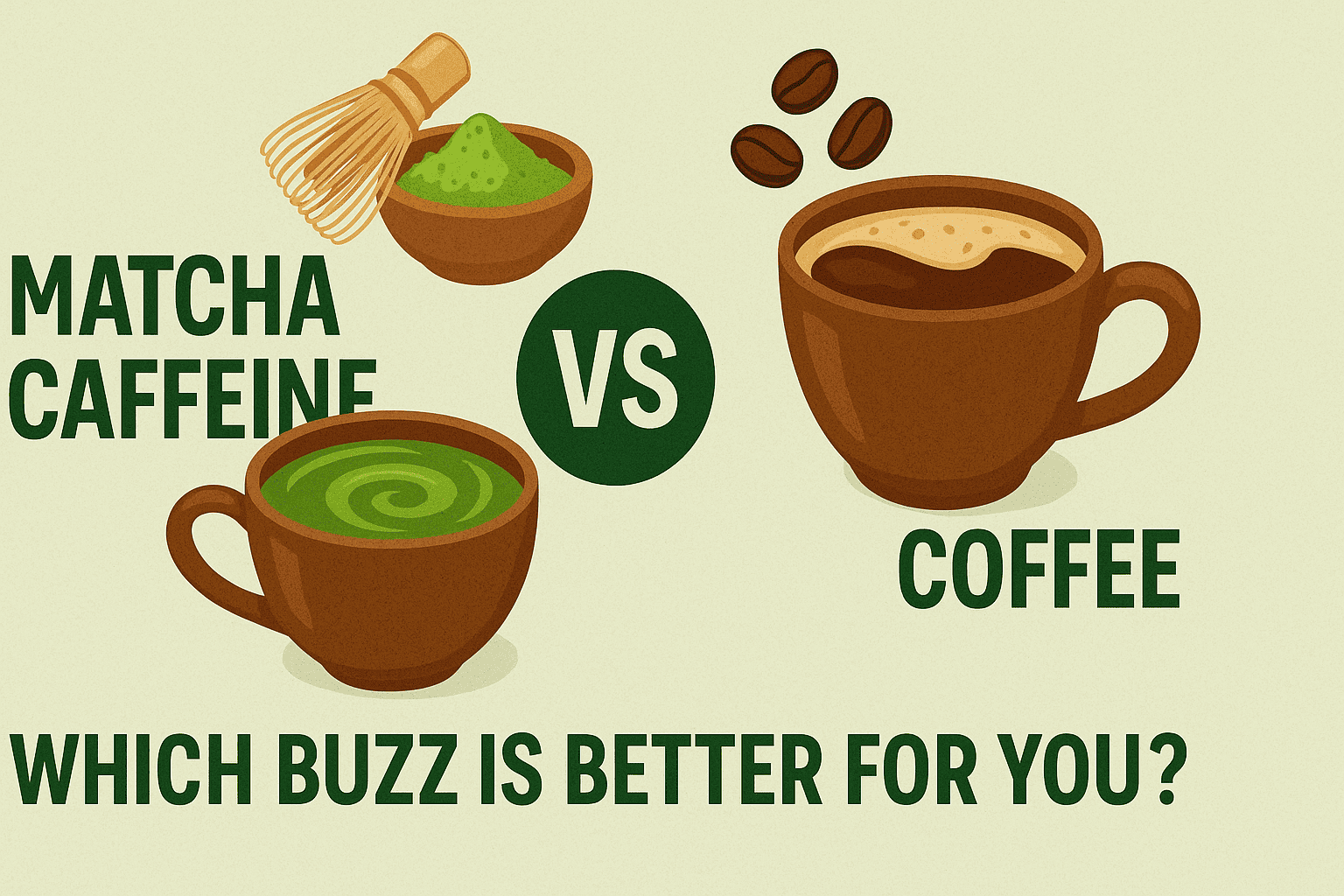 Matcha Caffeine vs Coffee: Which Buzz is Better for You?