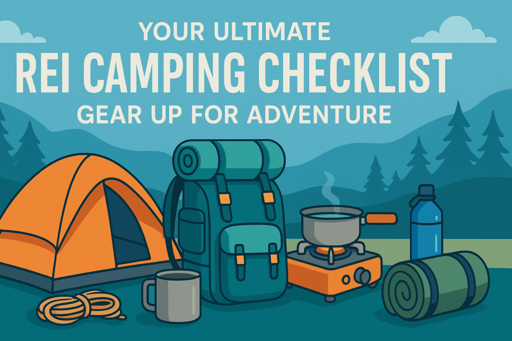 Your Ultimate REI Camping Checklist: Gear Up for Adventure