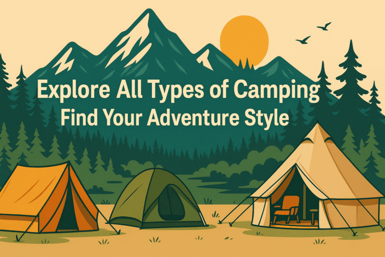 Types of Camping: Find the Perfect Style for Your Outdoor Adventure