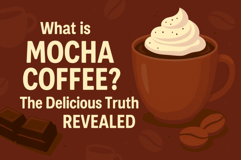 What is Mocha Coffee? The Delicious Truth Revealed