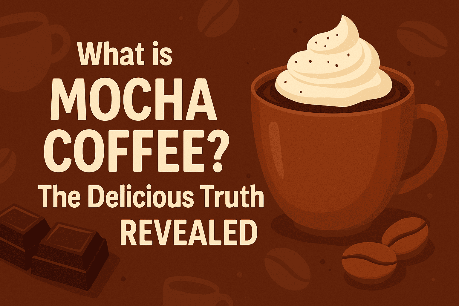 What Is Mocha Coffee? Espresso Meets Chocolate Delight