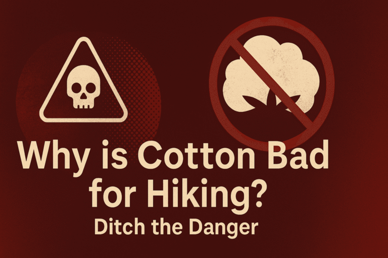 Why is Cotton Bad for Hiking? Ditch the Danger