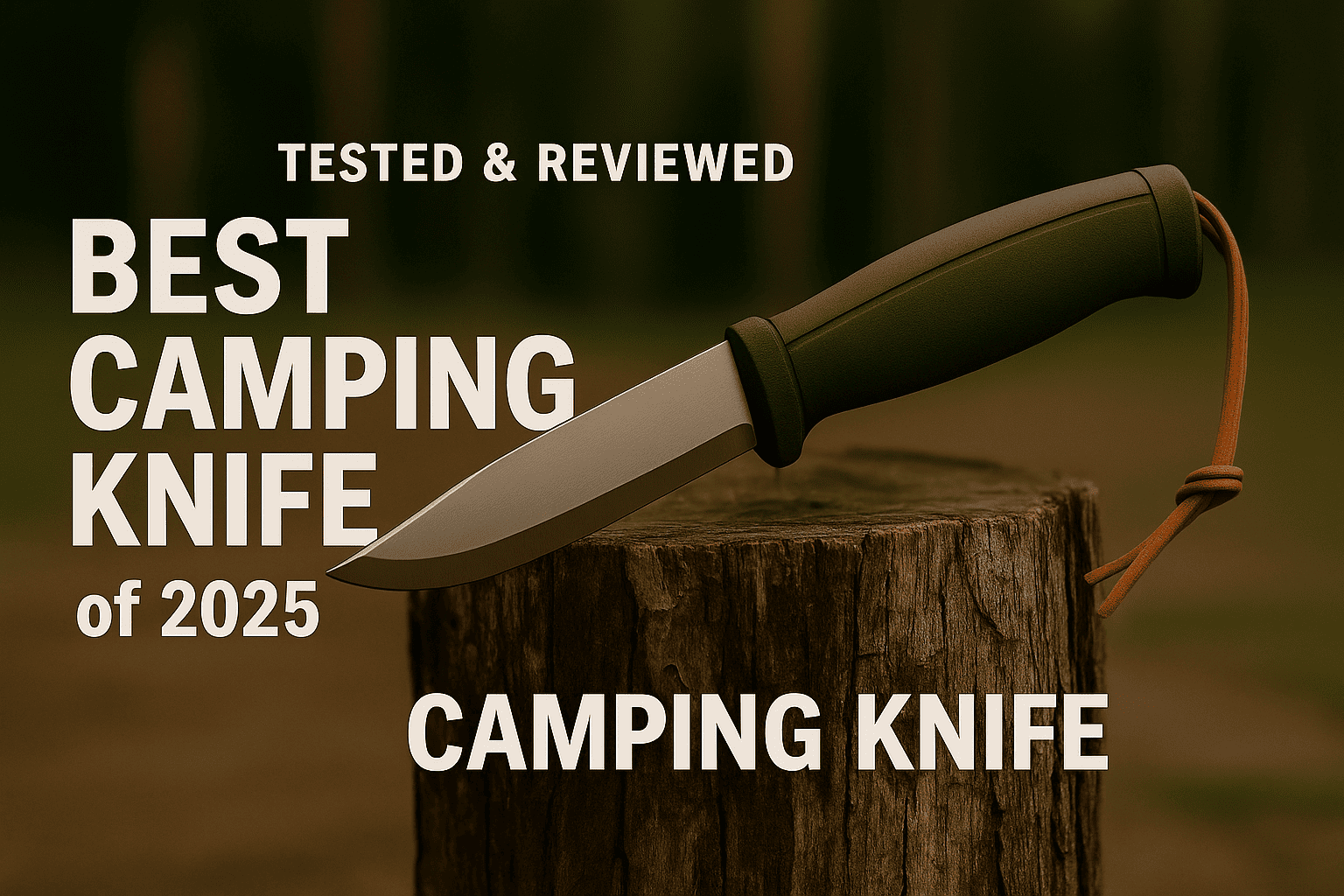 Best Camping Knife of 2025 (Tested & Reviewed) - Richards Diary