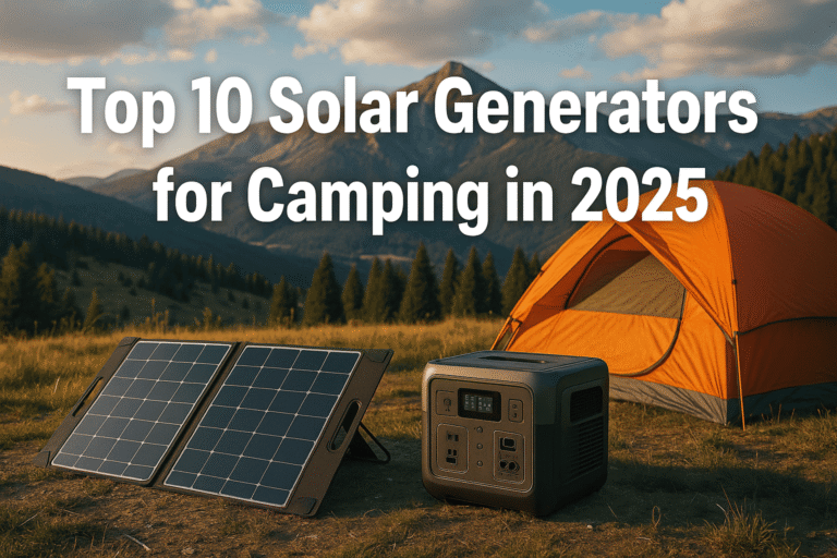 Top 10 Solar Generators for Camping in 2025