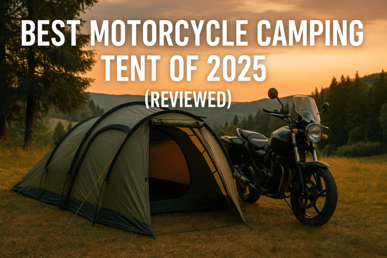 Best Motorcycle Camping Tent of 2025 (Reviewed)