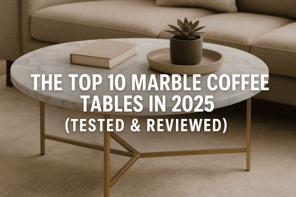 The Top 10 Marble Coffee Tables in 2025 (Tested & Reviewed)