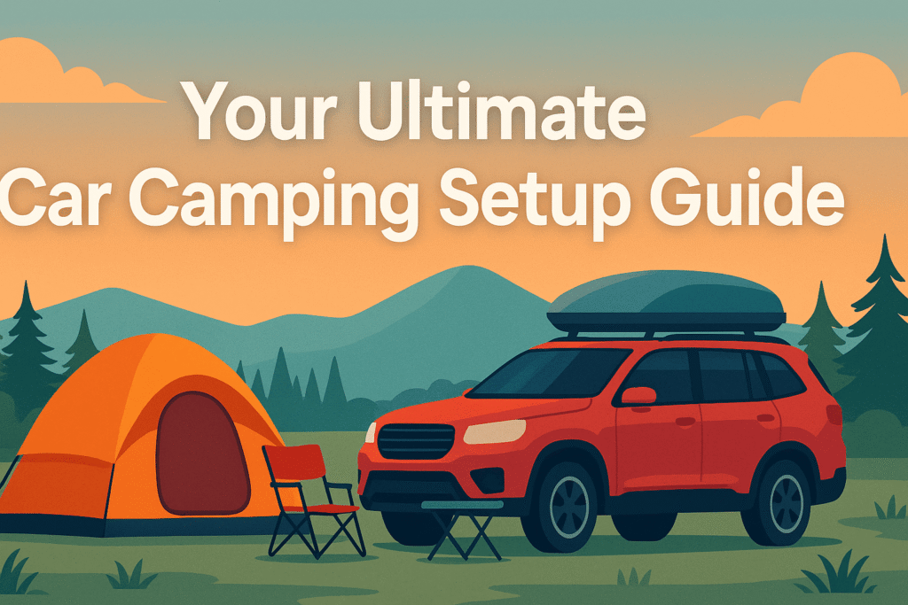 Your Ultimate Car Camping Setup Guide