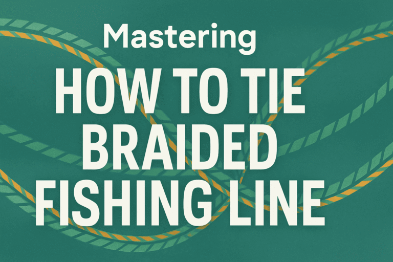 Mastering How to Tie Braided Fishing Line