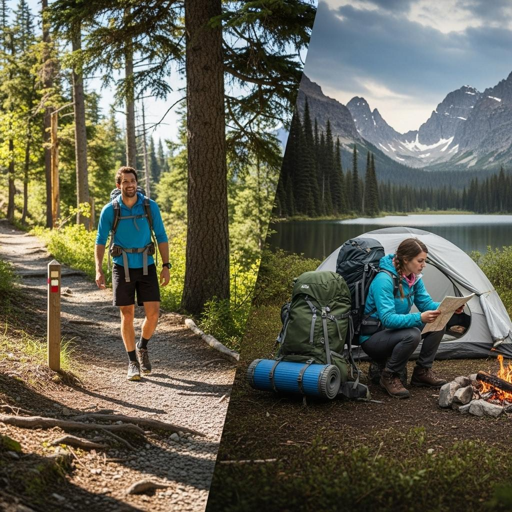 Backpacking vs Hiking: Which Outdoor Adventure is Right for You?