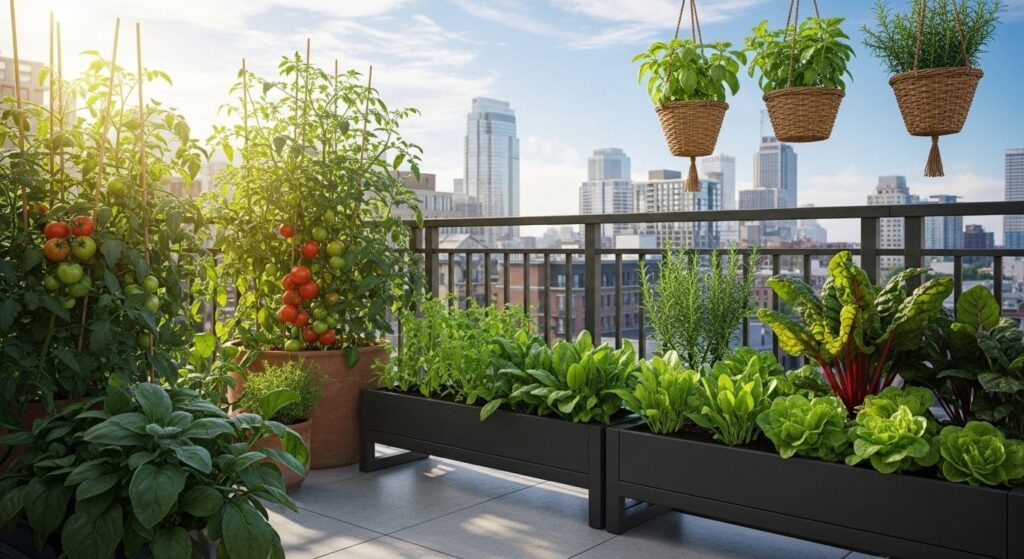 Balcony Vegetable Garden: Fresh Food Without a Backyard
