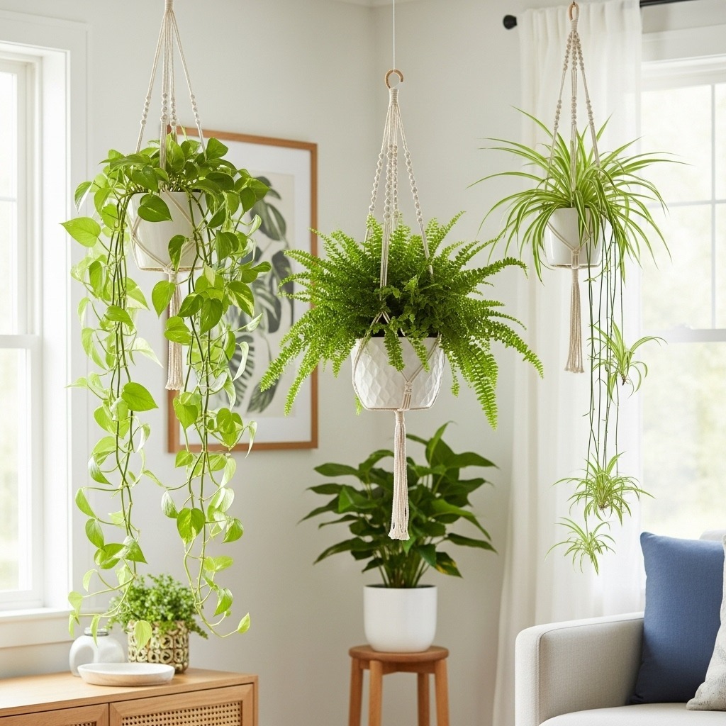 Hanging Indoor Plants: Transform Your Space With Cascading Greenery