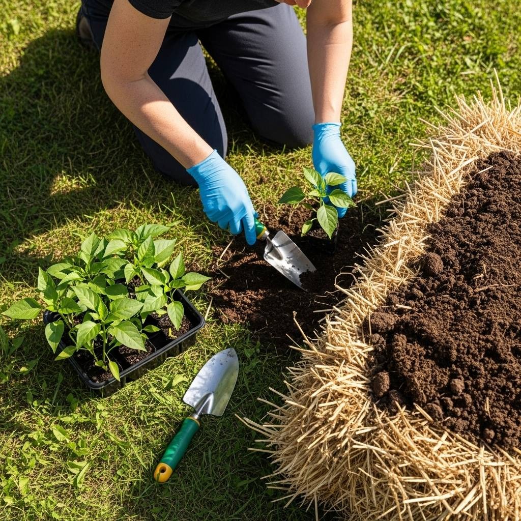 Straw Bale Gardening: Grow Fresh Veggies on Any Surface
