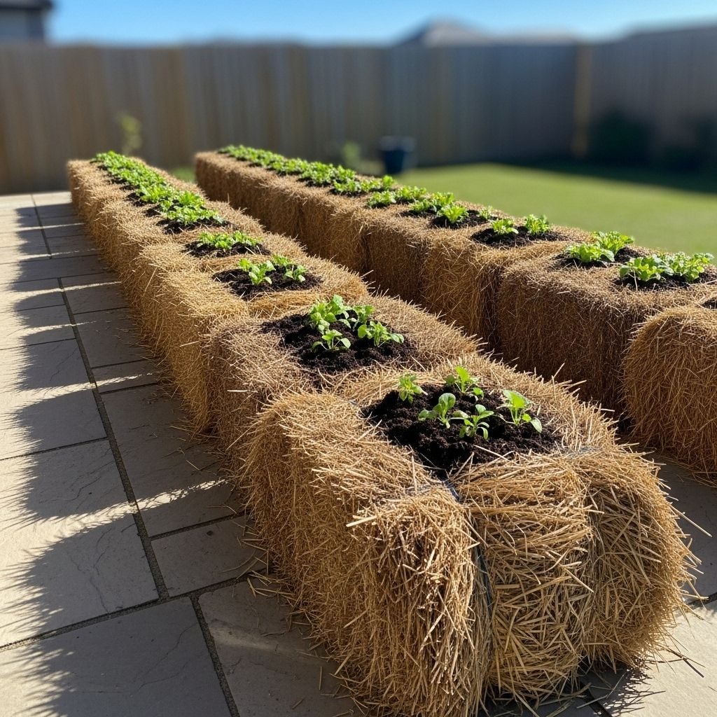 Hay Bale Gardening: Grow Anywhere With Zero Soil